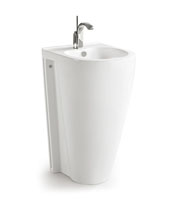 [Floor One-piece Basin] D-6375 D-6375