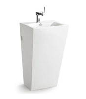 [Floor One-piece Basin] D-6389 D-6389